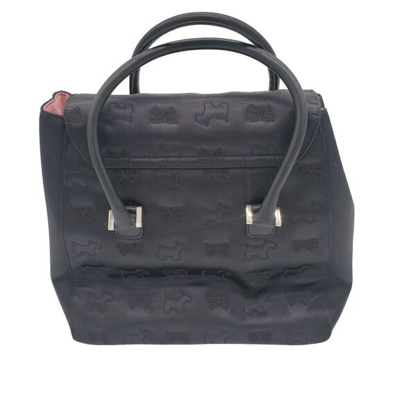 MY Flat in London Brighton Pink Scottie Dog Bow Hand Bag Purse Pocketbook Medium - Picture 5 of 7